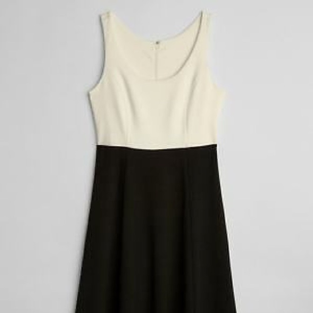 Black and white dress